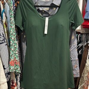 Lululemon Align Forest Green Mini Dress